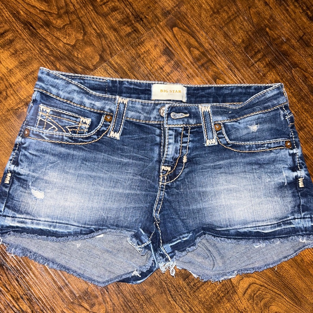 Big Star Women's Blue Denim Shorts